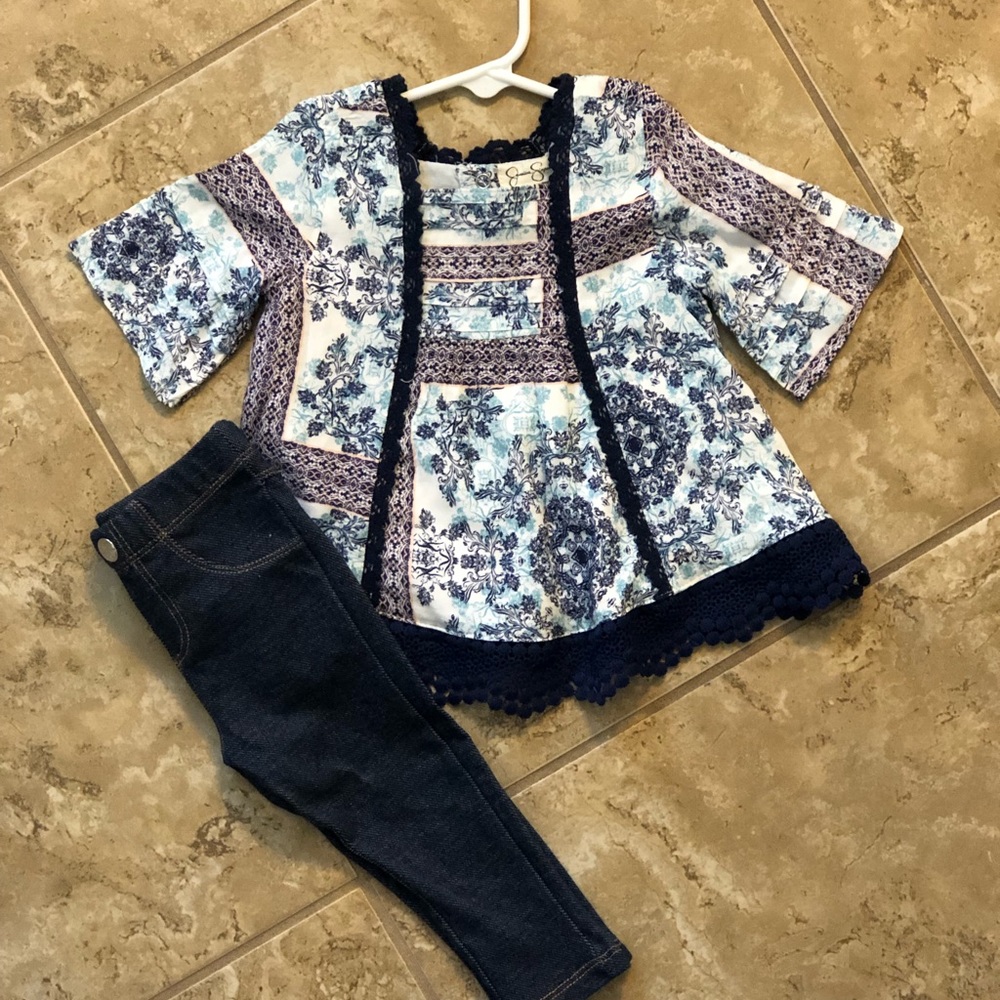 Jessica Simpson girls outfit